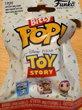 Funko Bitty Pop! Toy Story Mystery Mini Figure - White, Yellow, Blue, Red